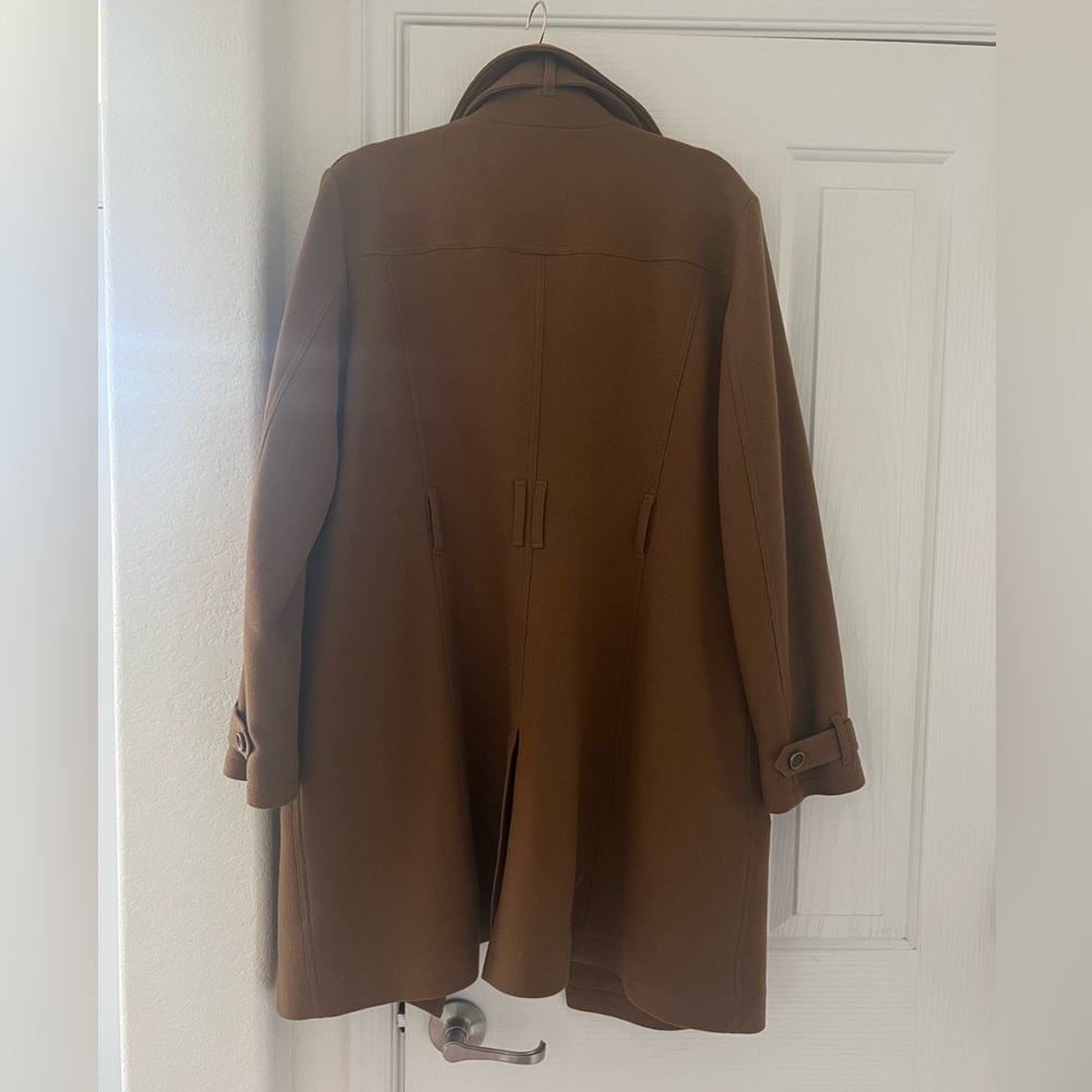 🔥SALE🔥 Burberry Brit Rushfield Wool Blend Trench Coat - Picture 5 of 8